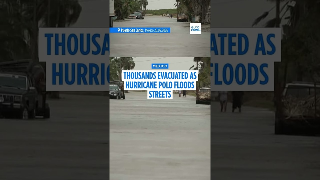 Polo makes landfall in Mexico as Category 3 hurricane, cutting power and causing floods