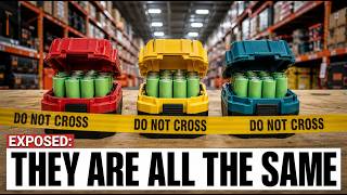 They Think You're Stupid — 6 Power Tool Battery Packs With the Same Cells Inside (The Voltage Lie)