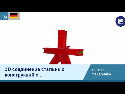 [DE] CP 001147 | 3D соединение стальных конструкций с твердотельными элементами RFEM, Нидерланды