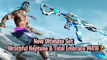 New Ultimate Set Wrathful Neptune and Tidal Embrace M416 are here | PUBG MOBILE Pakistan Official