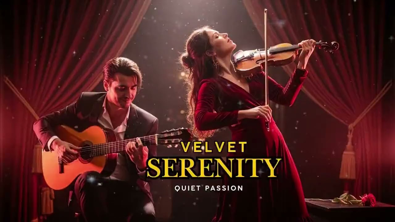 Guitarra Flamenca y Violín Romántico 💫 Sonidos Ambientales para la Noche