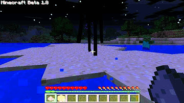Minecraft 1.8: Enderman; Teh First Encounter