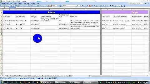 10 Source To Target Mappings (STTM): CBAP TUTORIALS