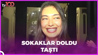 Taksimde Neslihan Atagül Izdihamı