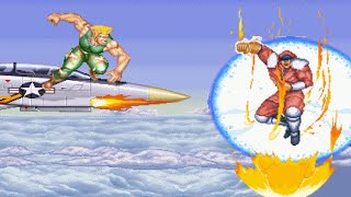 Ultimate battle!! Guile vs M.Bison ,Street Fighter2 Evo. Mugen screenshot 3
