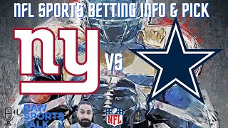 New York Giants VS Dallas Cowboys Week 4: Free NFL Sports Betting Info