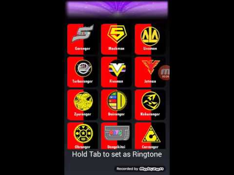 All super sentai sounds