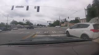 Efficient and Scenic Route Drive Through Buford Highway Atlanta to I-85 South