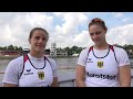 WC Duisburg Kriegerstein/Fritz Interview nach Vorlauf