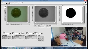 Labview Image Processing Control Servo with Arduino