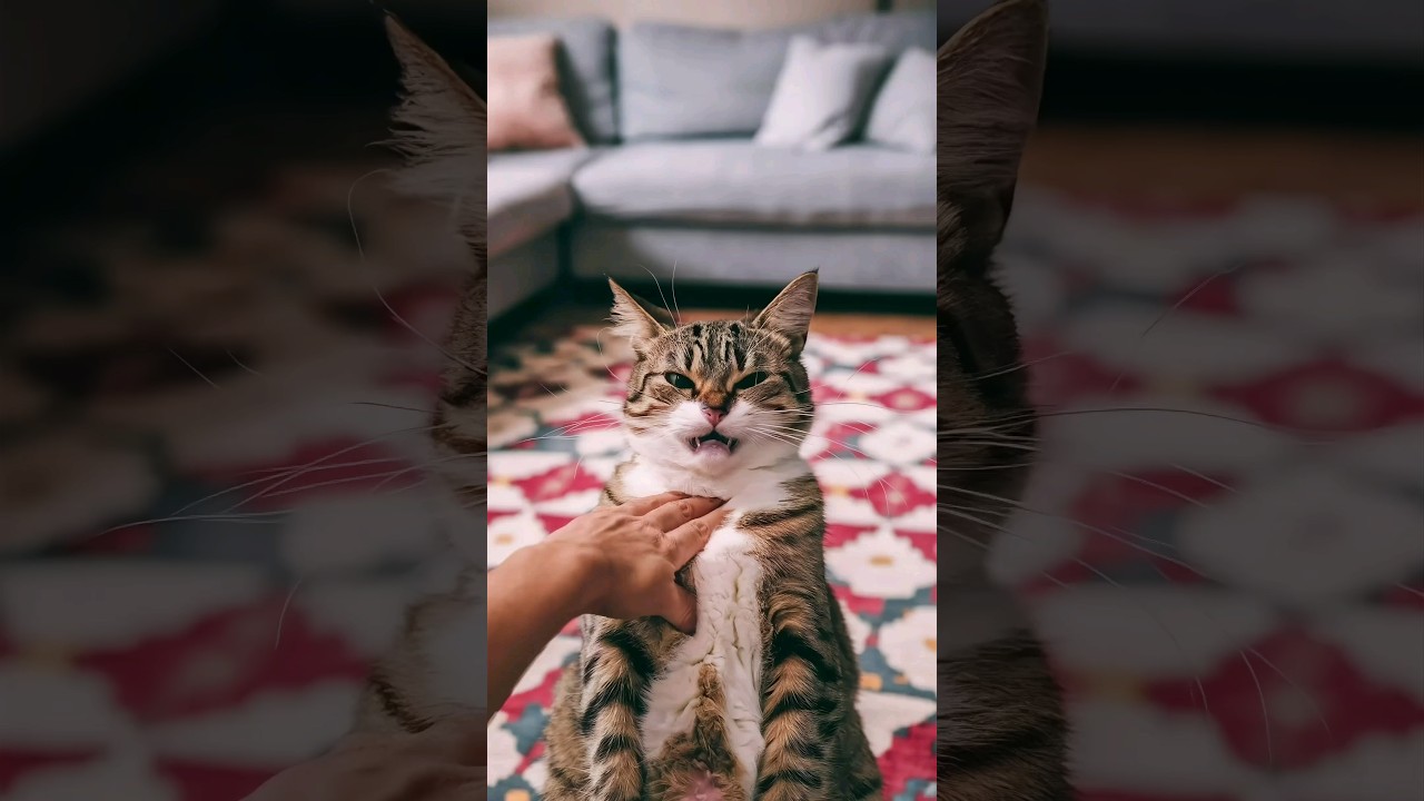 cat tummy rub | Why does my cat hate when I touch her belly? 