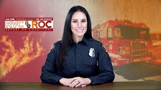 Vehicle Fire in Perris // Report on Conditions // June 21, 2021