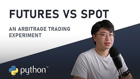 Exploring arbitrage trading strategies on Futures vs Spot - Algo Trading Vlog #8