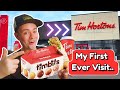 I Tried TIM HORTONS For The First Time! 