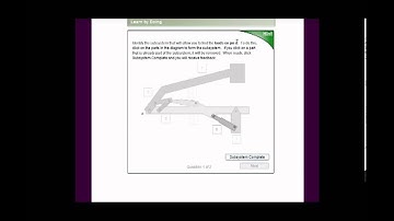Tutor on choosing a subsystem in Statics