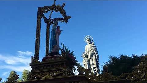 Rước Kiệu Mừng Kính Đức Mẹ Mân Côi || Lễ Quan Thầy Giáo Khu Rosa - Giáo Xứ Thuận Thành