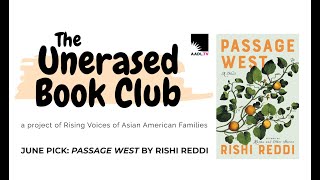 The Unerased Book Club | "Passage West" by Rishi Reddi