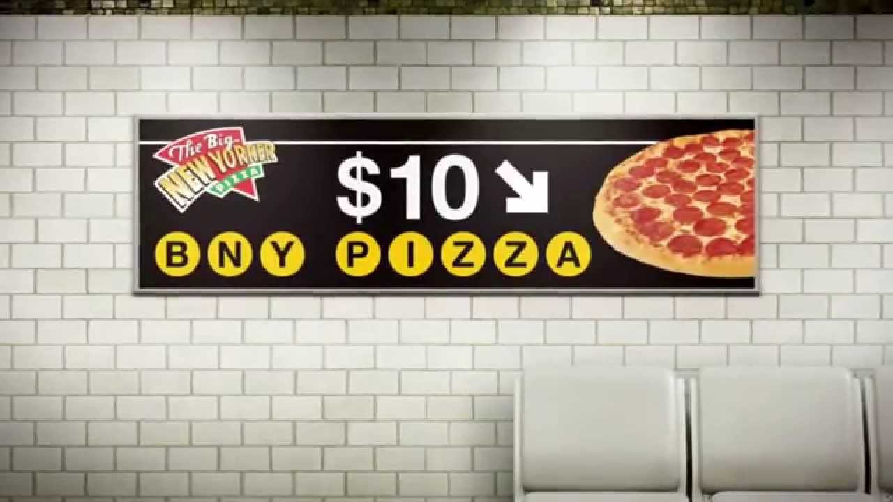 Pizza Hut BIG New Yorker Pizza "Subway" 20ss Puerto Rico (HD