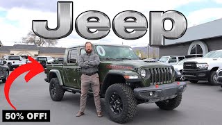 NEW Jeep Gladiator Mojave: 50% Off Of MSRP?!? Jeep Is Desperate