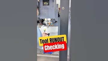 tool runout check - how to check tool runout #cnctooling