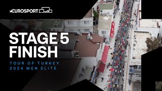 SUPERB 💨 | Tour of Turkey Stage 5 Race Finish | Eurosport Cycling