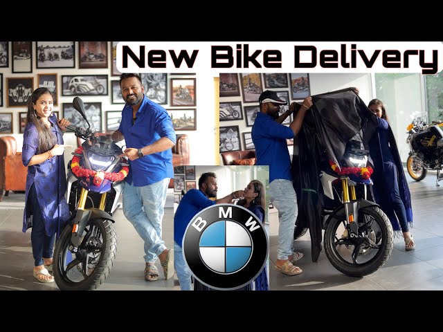 Brand New BMW Bike Delivery 🎉 Bday Gift | Hussain Manimegalai class=