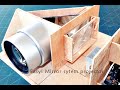 How To Make a mirror system projector Simple technique easy to understand