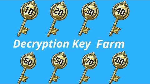 SAO MD - Where to Farm Decryption Keys?