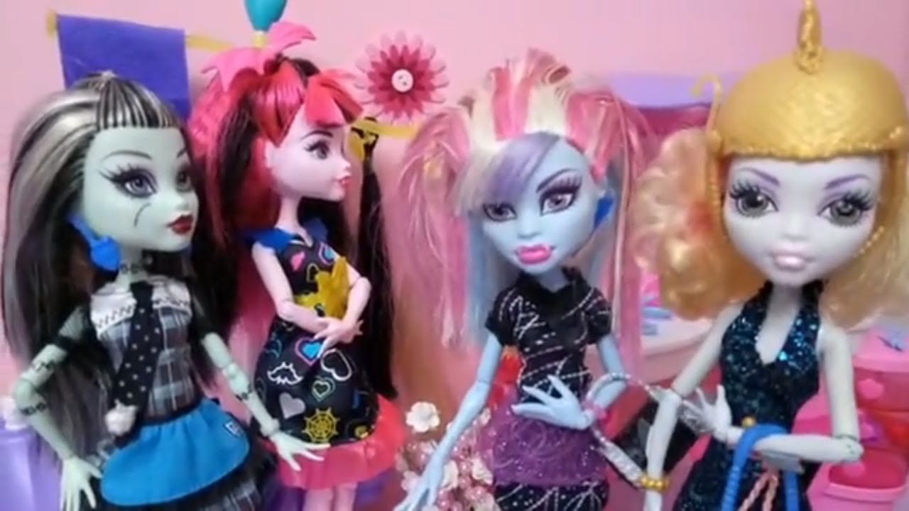 Hair Salon Monster High / Salão de beleza / Салон красоты Монстер Хай ...