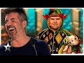 FUNNIEST Magicians EVER on America&#39;s Got Talent!