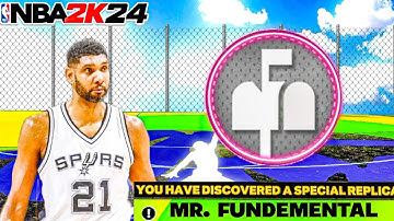 Creating The Best Tim Duncan Build On NBA 2K24 | Current Gen