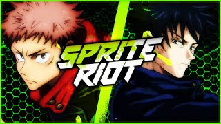 Yuji VS Megumi (Jujutsu Kaisen) Sprite Riot By Luz and Steveclearly