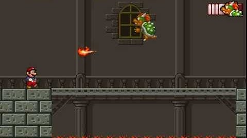 mario forever świat  2-5 speed run