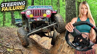 Jeep Wrangler STEERING FAILURE and Fix!