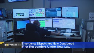 911 dispatchers now considered emergency responders, under state law