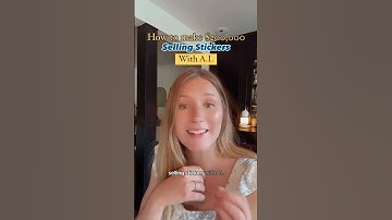 Make $200,000 Selling STICKERS With AI On ETSY #etsy