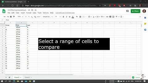 How to find duplicates in Google Sheets