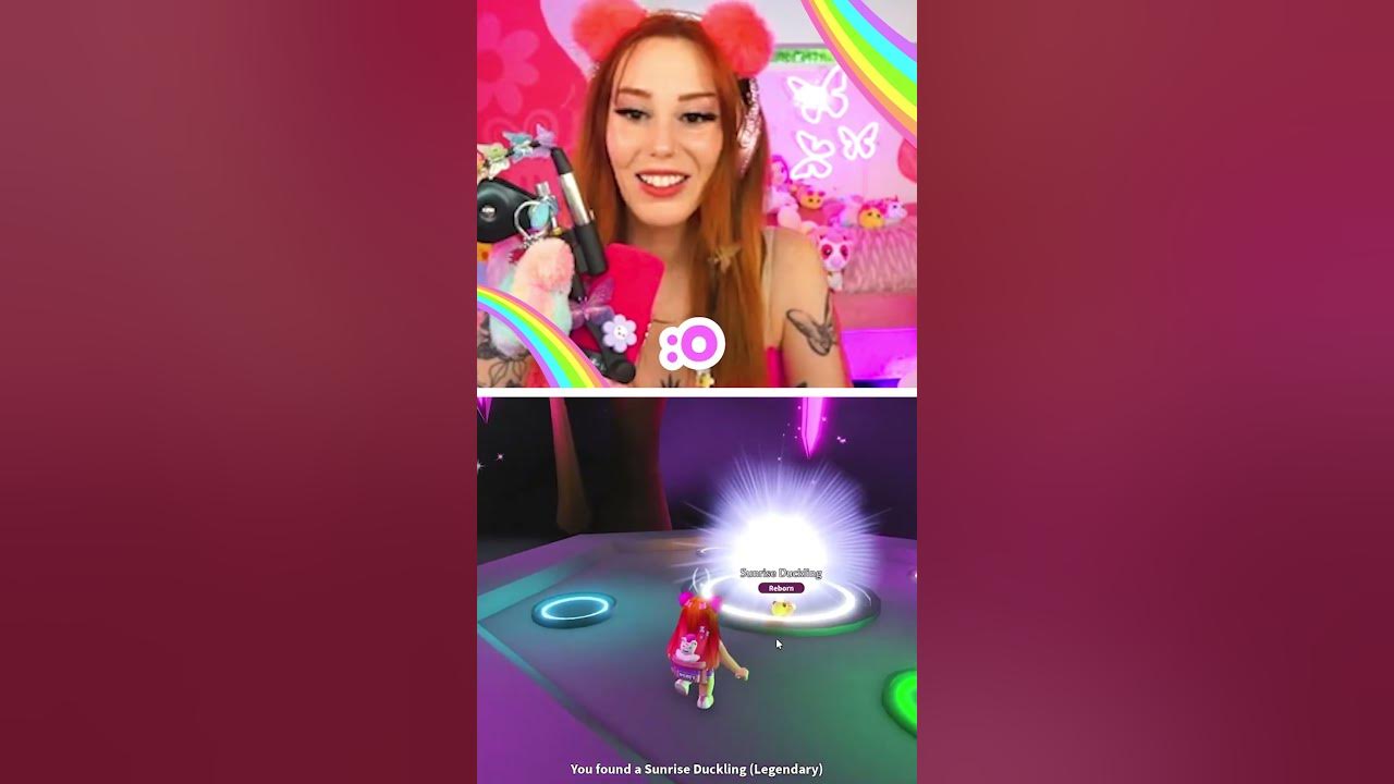 I made a NEON SUNRISE DUCKLING in Roblox Adopt Me!! SO CUTE - YouTube
