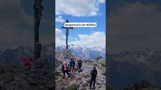 Gipfel erreicht 🤩🏞️ #twitchde #sauercrowd #tirol #irlstreaming #alpen