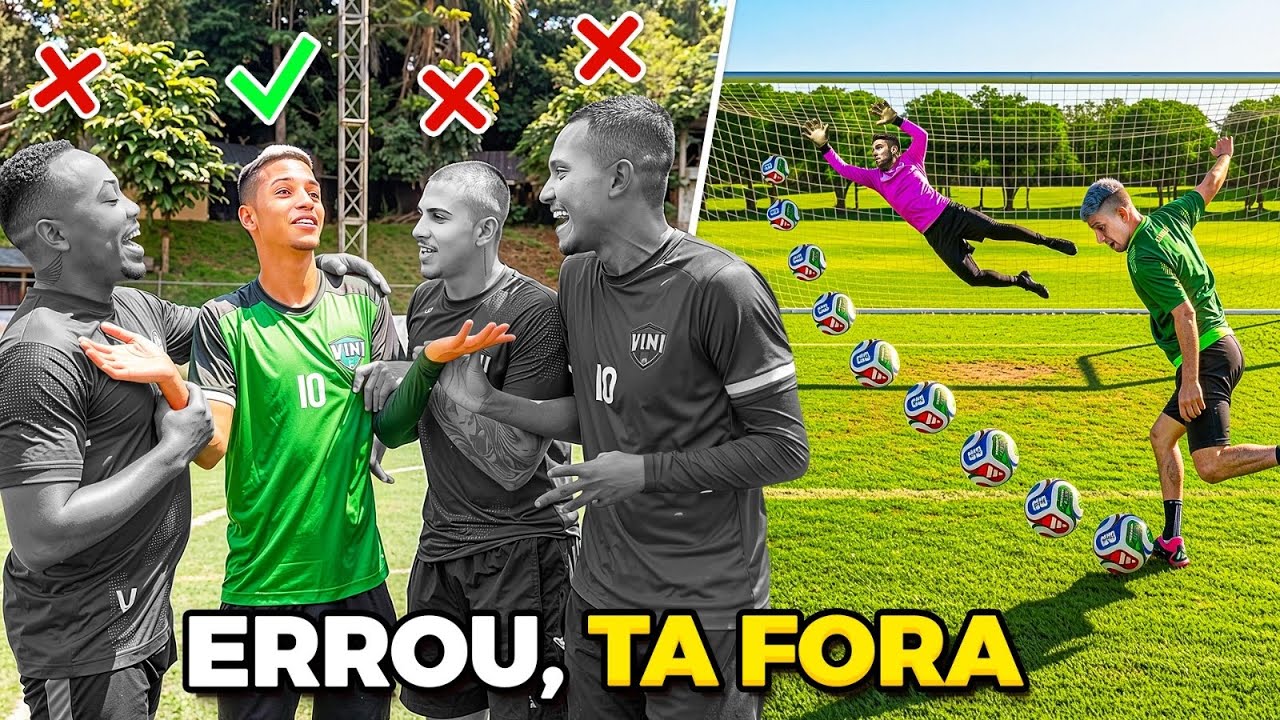 JOGADOR COM A LETRA… ERROU, TÁ FORA! 