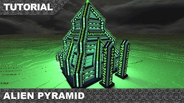 Minecraft Alien Pyramid Tutorial & Download Part 2