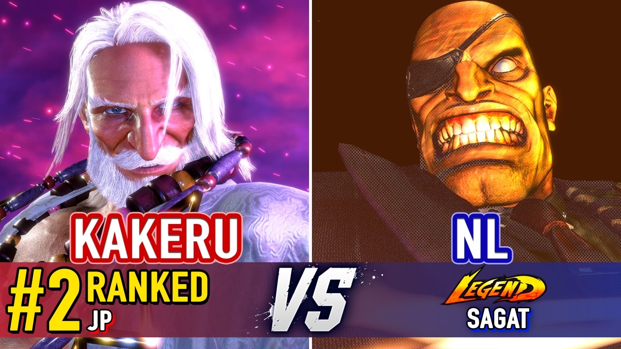 SF6 🤜 KAKERU (#2 Ranked JP) vs NL (Sagat) 🤛 SF6 High Level