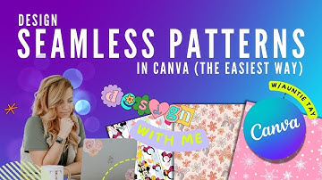 How to Design Seamless Patterns in Canva the easy way