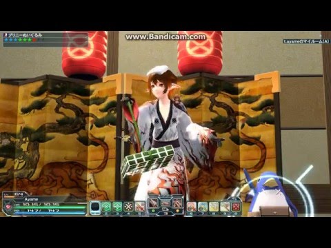 PSO2 振り付け　吹雪小唄