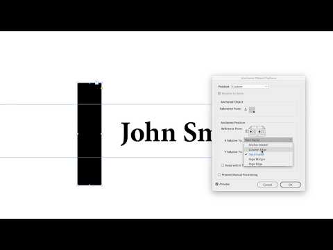 InDesign responsive line using anchored objects