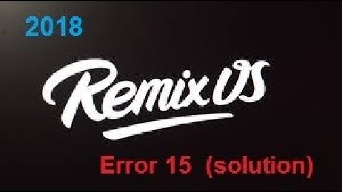 [Fix] Remix OS // Error 15: File not found (solution) 2018 !!