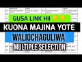 Pakua Hapa Majina Ya Wanafunzi Waliochaguliwa Vyuo Zaidi Ya Kimoja 2025 26