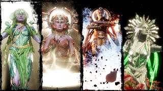 Cetrion  Intros & Victories  All Main Color Skins  Mortal Kombat 11