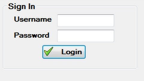 Visual C++ Tutorial 4 -Windows Forms Application: Create Login Form with MySql  Part 1