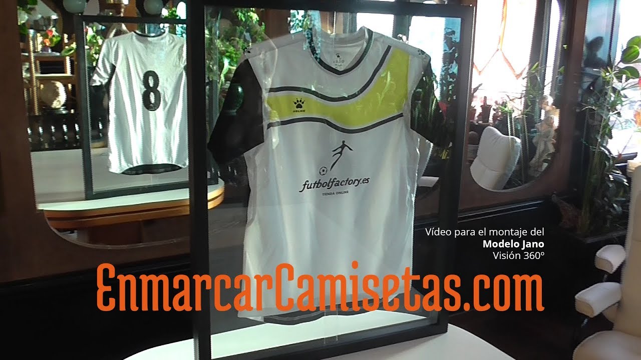 Enmarcado de camiseta, tutorial de la versión CLÁSICA 